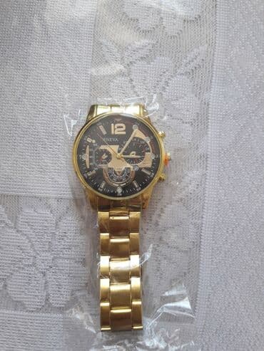 qizil halqa qolbaqlar: Qol saatı, rəng - Qızılı — 7