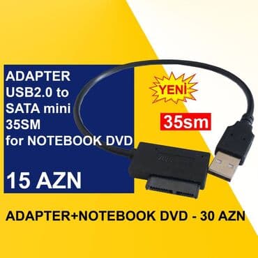 hdd box: USB Adapterlər ⭐USB2.0 to Micro SD – 3 AZN ⭐USB3.0 to Ethernet RJ45 — 7