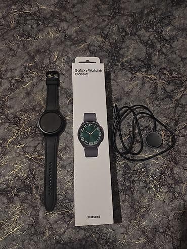 İşlənmiş, Smart saat, Samsung, Sensor ekran, rəng - Qara