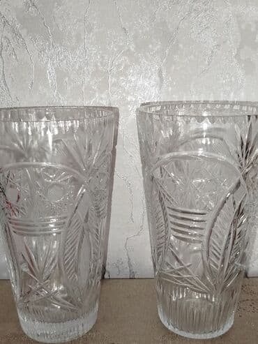 guller: 2 ədəd güldan, hündürlüyü 25 sm. yenidir,heç bir deffekti yoxdur — 3