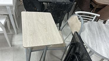 plasmas oturacaqlar: Dördbucaq masa, 2 stul — 4