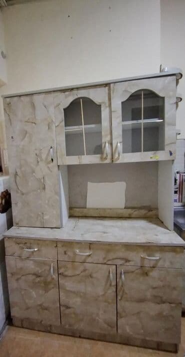 perla metbex mebeli: Mətbəx dolabı dəsti - Material: laminat üzlü MDF/DP (mərmər naxışlı) — 1