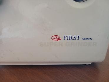 Duxovkalar: Ət çəkən maşın First, 240 Vt, Revers ilə, İşlənmiş — 2