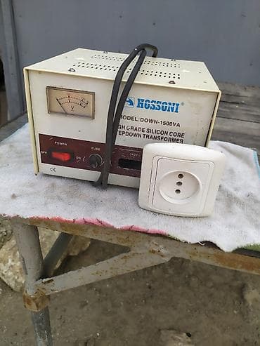 perfe: HOSSONI Step-Down Transformator – Model: DOWN-1500VA - Güc: 1500 VA - — 1