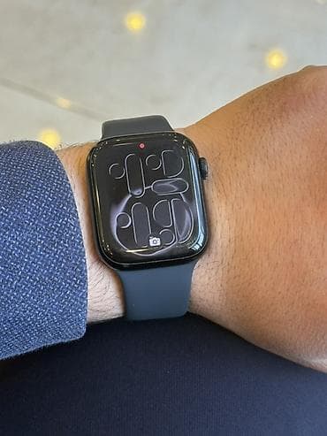 Smart saat, Apple, Sensor ekran, rəng - Qara