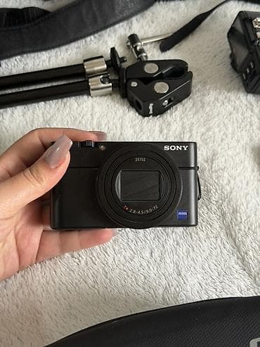 sony trinitron: Sony kompakt foto/video çəkiliş dəsti Cox az islenmisdir. Xaricden pay — 1