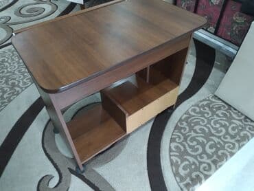 Düz masa, Polkalı, Siyirməli, Teksturalı laminat lalafo.az -da Düz masa, Polkalı, Siyirməli, Teksturalı laminat