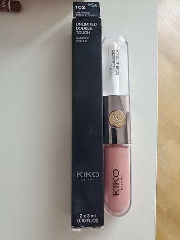 KIKO MILANO Unlimited Double Touch – iki mərhələli maye dodaq rəngi -