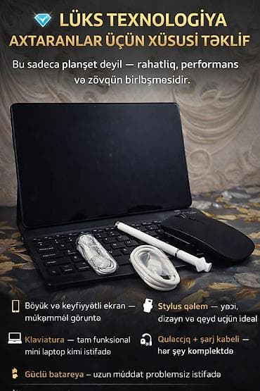 ipad tablet: Planşet seti – CMX model SS6.8 Pro Xüsusiyyətlər: - Arxa tərəfdə — 8