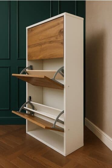 embawood ayaqqabi dolabı: Yeni, Açılan, 3 qapılı Düz dolab, Ayaqqabı dolabı, Azərbaycan — 1