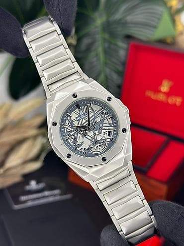 mercedes saat: Yeni, Qol saatı, Hublot, rəng - Qara — 4