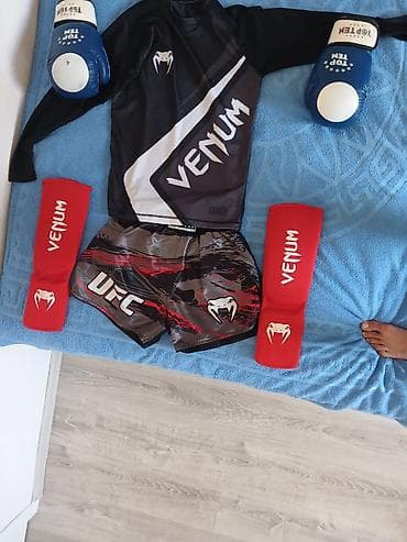 sortlar: MMA/Boks üçün Venum və Top Ten ekipman dəsti - Rashguard (uzunqol) – — 1