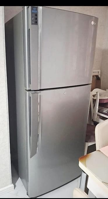 Yeni 2 qapılı LG Soyuducu Satılır, rəng - Boz