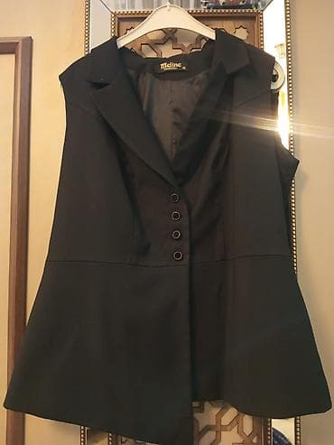 ucuz qelyanlar: Jilet, XL, rəng - Qara — 1