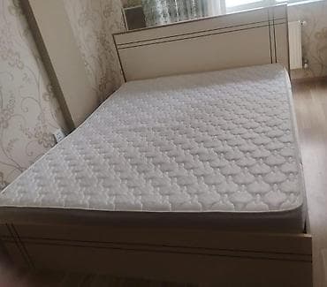 İşlənmiş, İkinəfərlik çarpayı, Bazalı, Matras ilə, Siyirməsiz