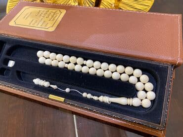 ebonit tesbeh: Fil dişi təsbeh — 1