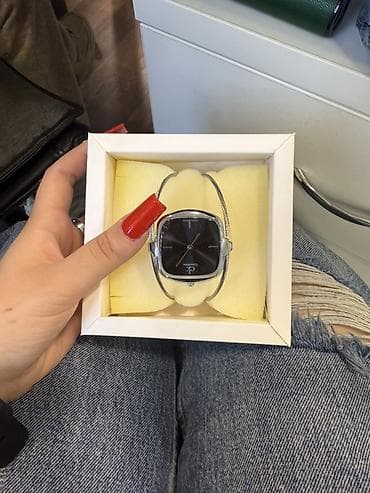 b class makasin: Qol saatı, rəng - Gümüşü — 2