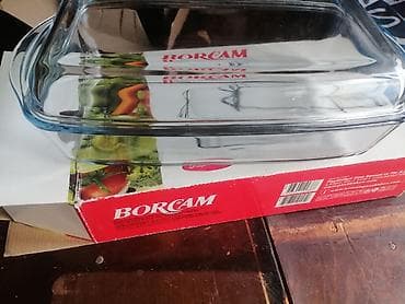 BORCAM düzbucaqlı şüşə bişirmə qabı (qapaqlı) reyal alcıya endırım lalafo.az -da BORCAM düzbucaqlı şüşə bişirmə qabı (qapaqlı) reyal alcıya endırım