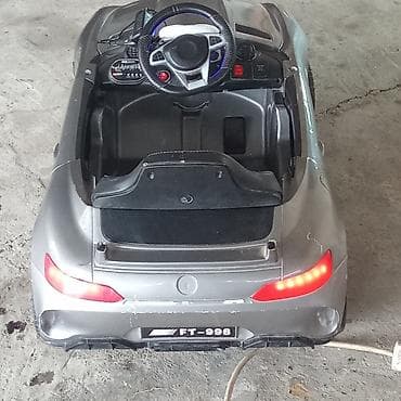 детские кроссовки на липучке: Uşaq elektrikli maşın – FT-998 model - Korpusu metalik boz rəngdə — 2