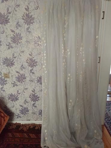 nacnik qiymetleri: Tül pərdə - Baxım: əl ilə və ya həssas rejimdə yuma, - Quraşdırma — 1