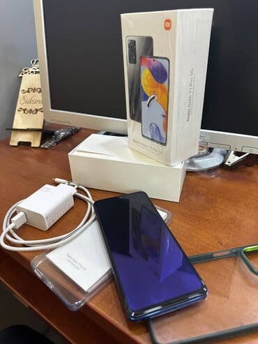 ТВ и видео: Xiaomi Mi 11 Pro, 128 ГБ, цвет - Голубой, 
 Гарантия, Отпечаток пальца, Две SIM карты — 4