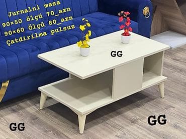 Düz masa, Açılmayan, Təkərsiz, Laminat, Zəmanətsiz, Pulsuz quraşdırılma — 1