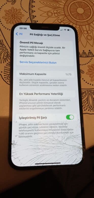 3D panellər: IPhone 12 Pro Max, 128 GB, Space Gray, Qırıq — 2