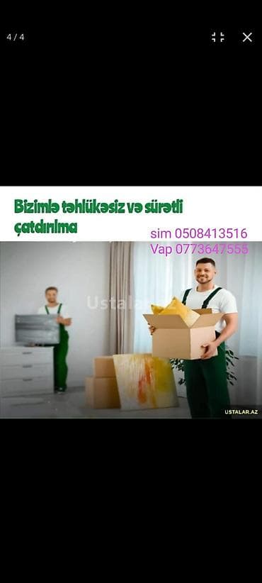 ucuz breket: Zəhra yük daşıma xidməti 7-24 xidmətinizdə istənilən texnika yük — 4