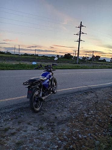 купить мото: Moped/motosiklet – mavi rəngdə, “PAPİX 49” yazılı model — 4