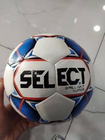 select futbol topu: Top "Select". Made in Thailand. Nömrə 5 və nömrə 4 razmerleri var — 3