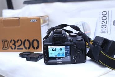 islenmis notebook satisi: NIkon d3200 satilir 18-55mm lens batayrea ve zaryadnoy 4 gb kart — 5