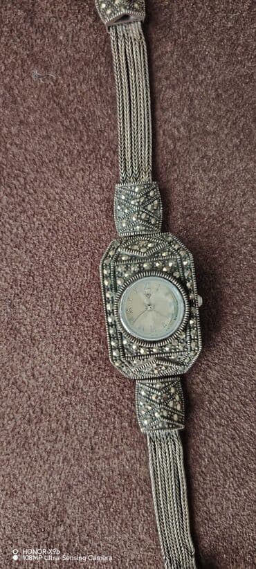 oğlan sepləri: İşlənmiş, Qol saatı, rəng - Gümüşü — 2