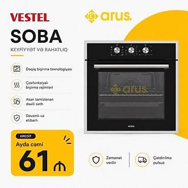 VESTEL soba – keyfiyyət və rahatlıq - Dəqiq bişirmə texnologiyası -