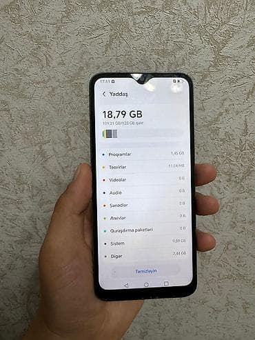 virtual reality: Honor X6b, 128 GB, rəng - Yaşıl, Barmaq izi — 3