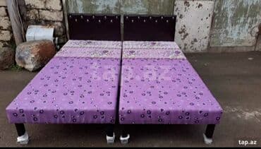 Çarpayı Təzə hazırı var Çatdırılma var 1 nəfərlik 50 manat 2 nəfərlik — 1