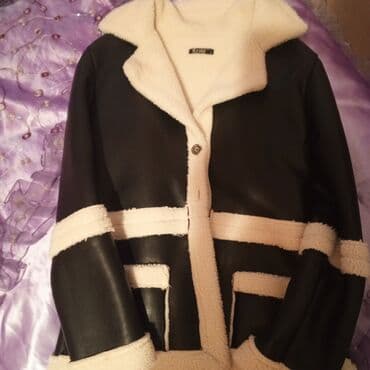 женские меховые снуды: Пальто, One size, цвет - Черный — 1