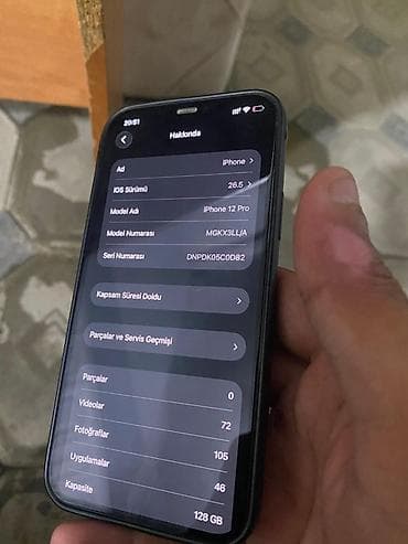 iphone plus: IPhone 12 Pro, 128 GB, Rose Gold, Face ID — 6