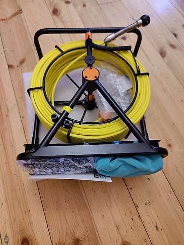 Foto və videokameralar: 🔧 SucceBuy 50M Boru və Kanalizasiya Yoxlama Kamerası – 4.3" Ekran — 2