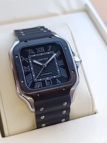 relax saat: Yeni, Qol saatı, Cartier, rəng - Qara — 7