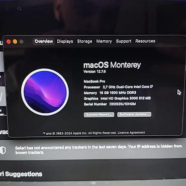 macbook canta: Macbook pro 13/core i7/Ram 16GB/SSD 256 Şəkillərdə görünən, gözəl — 9