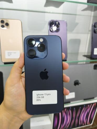14 pro 256 gb: IPhone 15 Pro, 256 GB, Blue Titanium, Face ID — 3