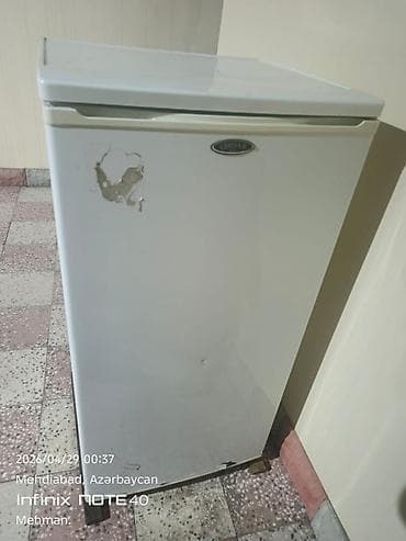 1 qapılı Cinar Soyuducu Satılır, rəng - Ağ