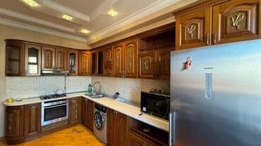 мебель для кухни: Mətbəx mebeli dəsti – tam komplekt - Material: massiv ağac görünüşlü — 1