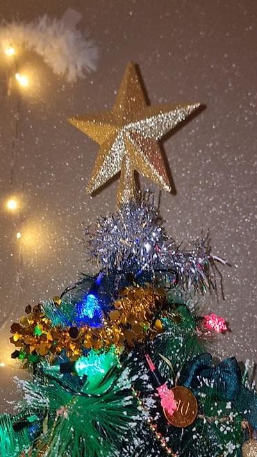yeni il profil sekilleri: Suni şam ağacı Yeni il dekorasiya dəsti – tam komplekt - Süni şam — 3