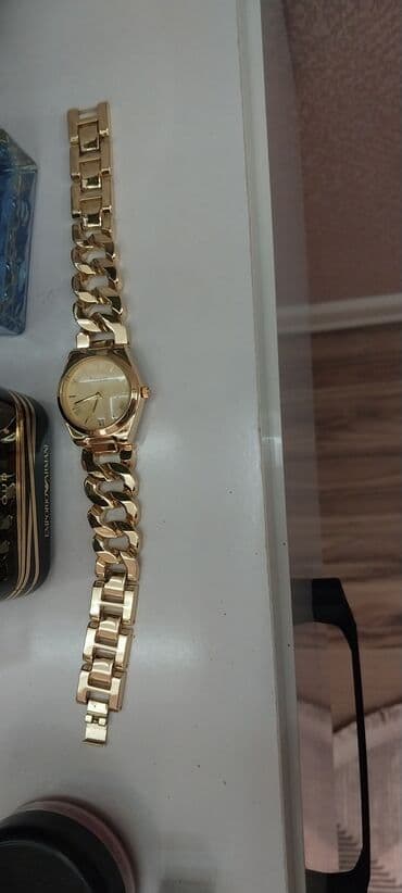 sensirli saatlar: Qol saatı, Timex, rəng - Qızılı — 1