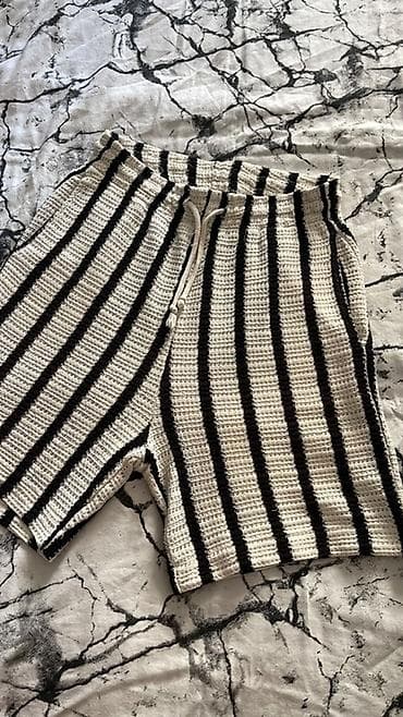 zara kurk: Şort, Zara, S, rəng - Ağ — 1