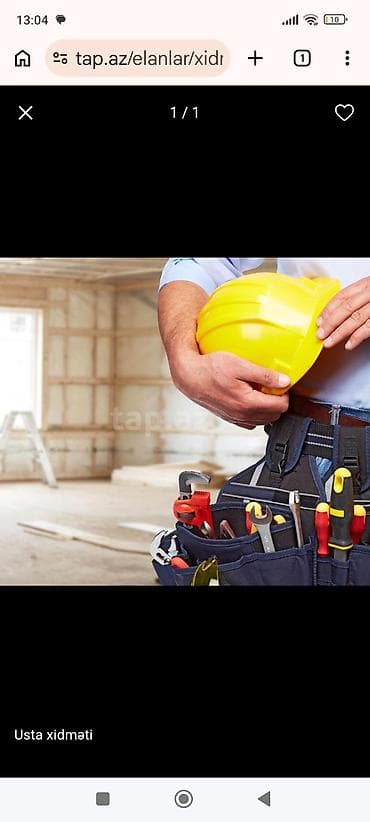 usta tikinti: Usta xidməti Peşəkar alcipan lambrin emusya parketlerin yığılması — 1