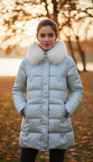 Qışlıq şişmə paltar/kurtka kolleksiyası - Modellər: müxtəlif