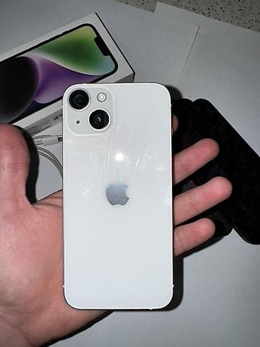 ayfon 7s: IPhone 14, 128 GB, Ağ, Barmaq izi, Simsiz şarj, Face ID — 2