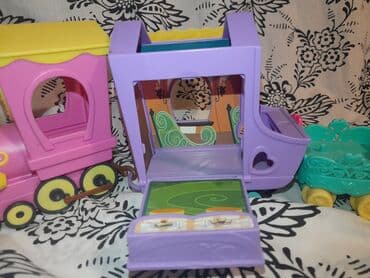 oyuncaqları: Пони и поезд в хорошем состоянии — 4